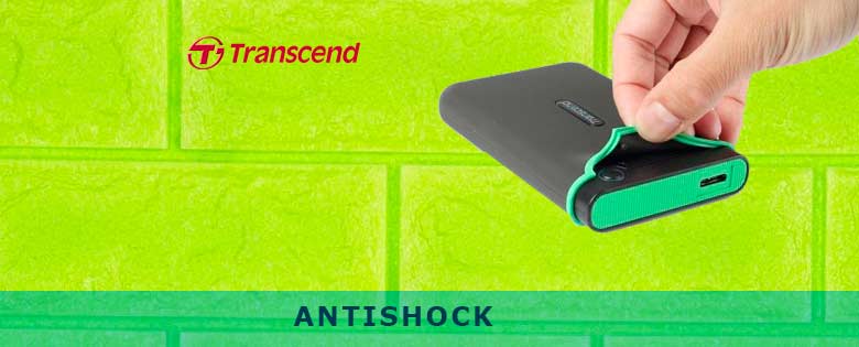 Disco Externo 1TB Transcend M3S Verde Limon
