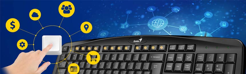 Teclado usb Genius Kb-128 Negro