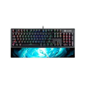 Sades Frost Staff K14/Mechanical/104 teclas programables/Keyboard/RGB/retroiluminación LED/ Interruptor Optico