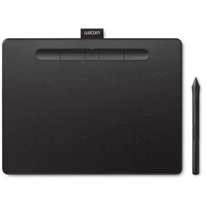 Wacom Intuos M Comfort Plus PB Mediana Black Bluetooth/Negra -CTL6100WLK0