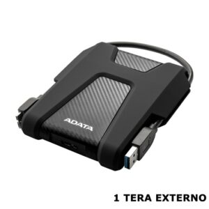 Adata HD 680 1 TB Anti Golpes Externo USB 3.2/resistencia grado militar/Color Negro