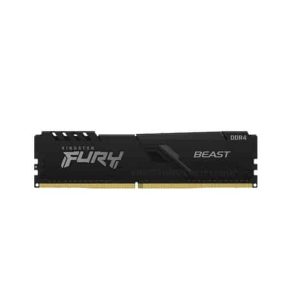 Kingston FURY 8GB DDR4 3200MHz DIMM Blindada/CL 16/1.2 V/1R x 8/Single Module/Beast Black- KF432C16BB/8