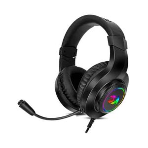 Redragon H260 RGB HYLAS Stereo/Plug 3.5 mm/Cable mayado 2 M/Gaming PS4 PS5 PC/Color Negro-RH260