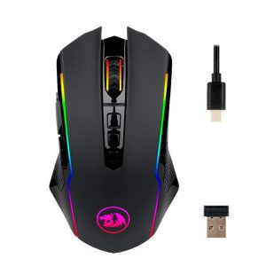 Redragon Ranger LITE M910-KS/ 500-8000 DPI/ USB 2.4G Wireless/ 8 Botones programables