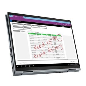 Lenovo ThinkPad X1 Yoga Gen 6 Intel Core i7 11a generación i7-1165G7 20Y0S0KC00/ 2 en 1 Convertible /Quad-core (4 Core) 2.80GHz / pantalla Táctil 14 Pulgadas WUXGA 1920 x 1200/ 35.6cm / 16GB Total RAM - 512GB SSD - Gris - Intel Chip - Windows 10 Pro - Intel Iris Xe Graphics - Tecnología conmutación en el mismo plano (In-plane Switching, IPS) - Español
