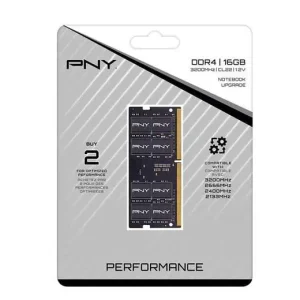 PNY 16 GB DR4 SODIMM/ 1 x 16 GB/ CL22 /1.2 V/ 260 Pines / PC4-25600/PC 3200 /MN16GSD43200-TB