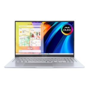 Asus OLED Vivobook M1503QA AMD Ryzen 5-5600H/ Pantalla OLED 15.6 Pulgadas /SSD 512 GB/RAM 8 GB DDR4/ FHD 1920 x 1080/ AMD Radeon Graphics/ Win 11/ M1503QA-L1066W/Plateada