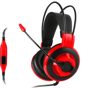 MSI DS501 Gaming Headset/Omnidireccional/Jack de auriculares de 3.5mm/2.2k ohm/cable-longitud 2.1M/S37-21000B0-SV1