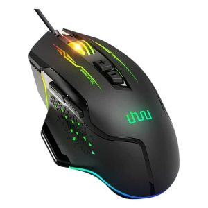 UHRU WM-07L RGB Mouse Gaming/12800 DPI/cable usb/7-Botones