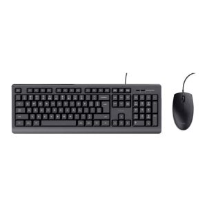 Trust TKM Combo teclado mouse/resistente a salpicones/plug and play/cable 1.8 M USB