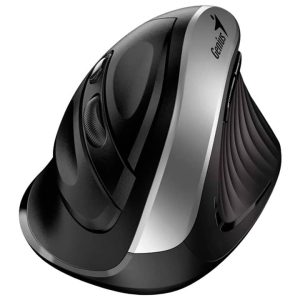 Genius Ergo 8250S/ Silent/ 6 Botones/ Ergonimico/ Wireless 2.4GHz/ 1600 DPI/ Postura 57 Grados/ Gegro- 31030031401