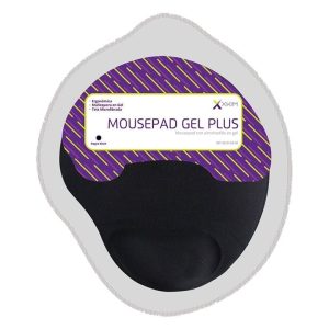 XKIM MousePad Gel Plus/ Ergonomica/ Muñequera en Gel/ Tela microfirbada/GelPlus-NE