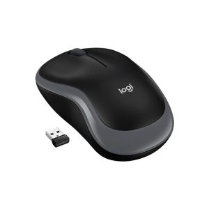 Logitech M185 / inalambrico USB/ 3 botones/ Negro