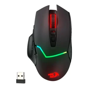 Redragon Mirage M690PRO-R2BK/ Cable o Inalambrico 2.4Ghz/ RGB Backlinght/ 8000 DPI Ajustable/ 8 Botones Programables/ sondeo ajustable 125HZ - 1000HZ