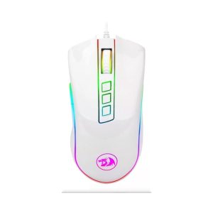 Redragon Cobra M711W/ DPI 10000/ 5 Perfiles de DPI/ 5 modos de memoria/Frecuencia 1000/ Blanco