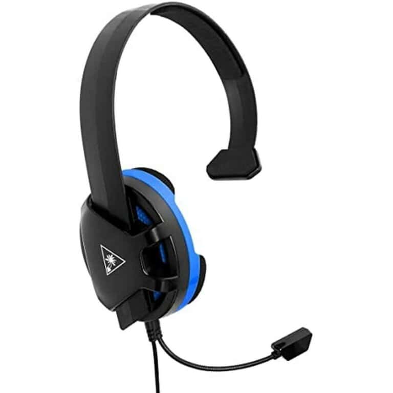 Turtle Beach Recon Chat PlayStation Headset – PS5/ PS4/ Xbox Series X/ Xbox Series S/ Xbox One/ Nintendo Switch/ Mobile & PC con 3 5mm – Alta Sensitividad Mic - Negro