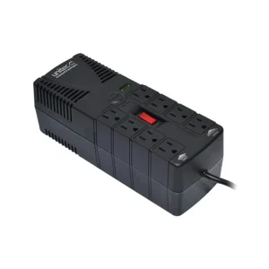 Unitec U-1200 995VA-450W/60Hz/8 Tomas de salida estabilizador de corriente para PCs