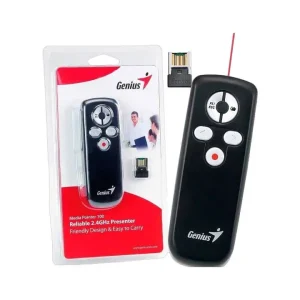 Genius Apuntador medio 100/ USB/ Wireless 2.4GHz/ 5 Botones
