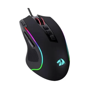 Redragon Predator M612 RGB Chrome/Ergonómico con Cable/ 8000 DPI/9 botones programables/ 10 millones de pulsaciones