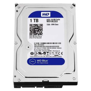 Western Digital 1 TB Blue/ 3.5 Pulgadas/ Sata lll/ 7200 RPM/ WD10EZEX