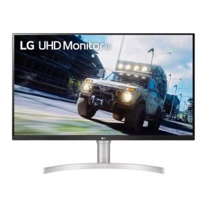 LG 32UN550-W 31.5" Pulgadas UHD 4K-(3840 x 2160) sin bordes/4ms/Color vívido y HDR HDR/AMD FreeSync/MAXXAUDIO