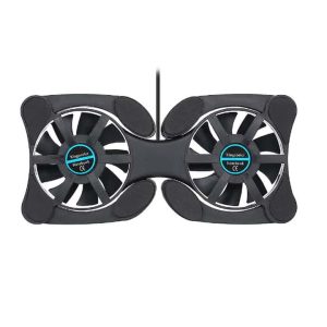Furtech Mini base ventilador para portátil con 2 coolers/expandidble/plegable