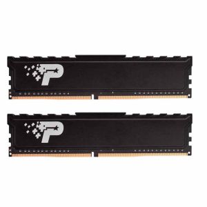 Patriot signature Premium 16GB -U DIMM/Kit 2 x 8GB/PC4-25600/protector termico/Blindaje-Negro - 90S00280-PS416G3200KH1