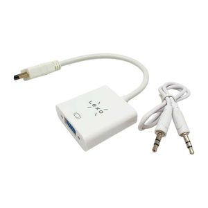 Adaptador LEXA HDMI a VGA con Audio