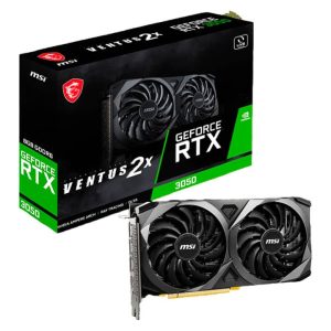 MSI Ventus X2 XS OC Edition Nvidia Geforce RTX 3050/ Ampere ARCH/ DLSS/ Ray Tracing/ 8GB GDDR6/ TORX Fan 3.0/ 912-V809