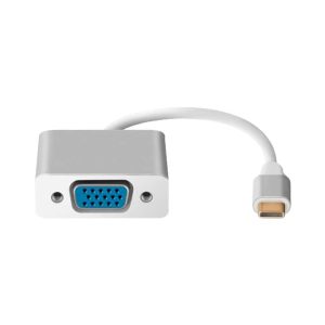 HUBXCO Adaptador USB-C A VGA/ Homologado/ Plug and play