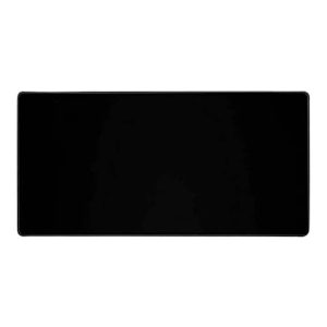 HUBXCO PadMouse Gaming/ 30 X 80 CM/ sin diseño/ Neopreno/ Negro