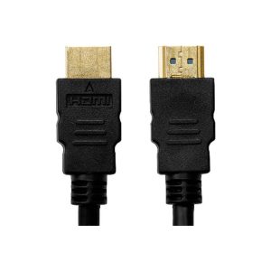 HUBXCO Basik HDMI 3 Metros/ Version 1.4/ Recubrimiento Encauchetado PVC Jacket/ FULL HD 1080/ Negro