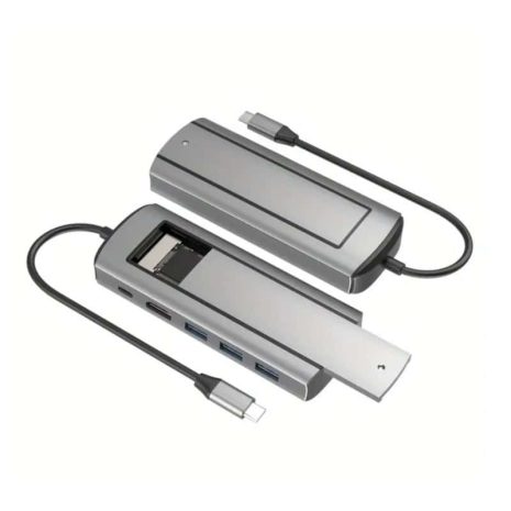HUBXCO multipuertos USB tipo C-A 6- en 1_2-