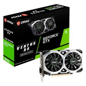 MSI Ventus X2 XS OCV1 Edition Nvidia Geforce RTX 1650/ turing shaders/ Ansel/ DirectX 12/ 4GB GDDR6/ 602-V809