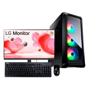 ArmAdAPC FORGE GO-24 AMD Ryzen 5 5600GT (3.9 GHz)/ Asus Prime B550M/ SSD 512 GB/ RAM 16 GB/ Fuente 650W/ Chasis Archon 2 RGB/ Monitor LG 24MR400 24 Pulgadas/ Combo Mouse y Teclado-SEOEVC-R5A56T6