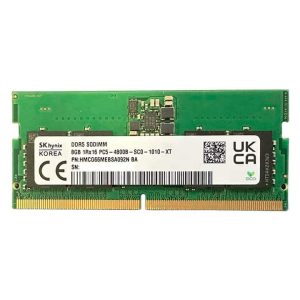 SK Hynix Korea 8GB SODIMM DDR5 4800/ PC5 1Rx16/ PC5-4800B/ 262 Pines/ 1.1 V/ CL 40 SODIMM/ HMCG66MEBSA092N-BA