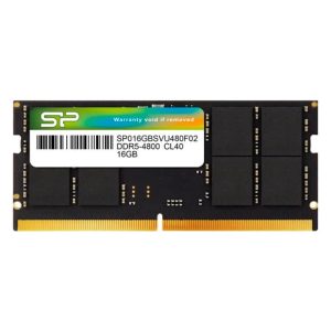 SP-Silicon Power DDR5 16 GB 4800 MHz/ 260 pines/ CL40/ 1.1V SODIMM/ ECC/ SP016GBSVU480F02