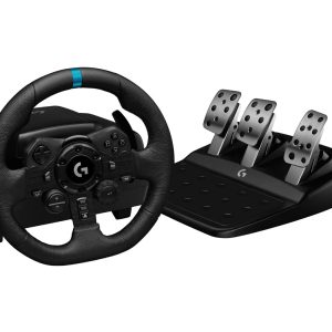 Logitech G923 Racing Wheel and Pedales / USB / PC / PlayStation 4 y PlayStation 5 /color negro