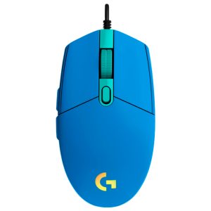 Logitech G203 Lightsync/ RGB Lighting/ 8000 DPI/ 6 Botones programables/ Velocidad de respuesta 1000 Hz (1 ms)/ alambrico/ Azul