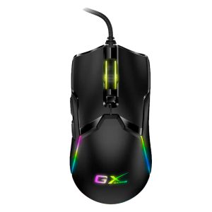 Genius Scorpion M700/ Cable USB trenzado de 1.8 m/ 6 Botones/ Iluminacion RGB/ DPI ajustable: 800-1600-2400-3200-4800-7200/ Negro