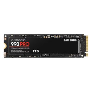 Samsung 990 Pro MZ-V9P1T0 1TB/ PCIe 4.0 NVMe M.2 SSD/ Lectura 7450MB-s/ escritura 6900MB-s/ Negro